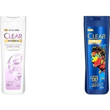 Komple Bakım Vitamin Kompleksi Kepeğe Karşı Etkili Şampuan 350 ml 1 Clear Men Kepeğe Karşı Etkili Şampuan Legend By Cr7 Cristiano Ronaldo 350 ml 2