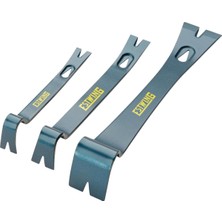 Estwıng 3 Parça Levye Çubuğu Seti, 14-25.4 Cm, Dövme Çelik Çivi Çekici, Geniş Ince Bıçak (PB3PC)