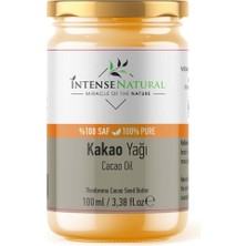 Kakao Çekirdeği Yağı Soğuk Sıkım 100 ML%100 Saf ve Doğal Cacao Butter Oil
