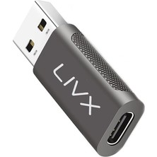 Type C To USB 3.0 Çevirici Dönüştürücü Otg Adaptör Lva-Otgcf