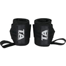 Torq Athletics Pro Wrist Wraps 2'li - Siyah