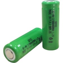 Marsilyan Sertec - 1.2V 400 Mah - 2/3AAA - Ni-Mh Şarjlı Pil - (Başsız / Flat Head)