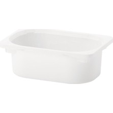 Ikea Trofast Oyuncak Saklama Kutusu, Beyaz, 20X30X10 cm
