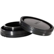 Nex Body ve Lens Arka Kapağı, Sony Nex Vee Mount Ile Uyumlu Body Kapağı ve Lens Arka Kapağı