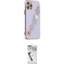 Marsilyan™- iPhone 12 Pro Kılıf Nova Işık Prime - Şeffaf Uv Polymer Nano Ekran Koruyucu