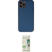 Marsilyan™- iPhone 12 Pro Max Kılıf Yadigar Klasik - Siyah 20D Premium Cam Ekran Koruyucu