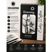 Dream Art Galery Sketchbook, Eskiz Defteri, Çizim Defteri,a4