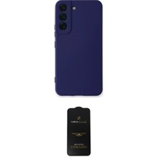 Marsilyan™- Galaxy S23 Plus Kılıf Ahenk Serisi - Siyah 6d Antistatik Mat Seramik Hayalet Nano Ekran Koruyucu