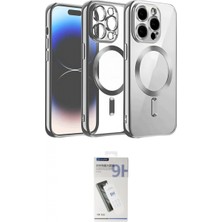 Marsilyan™- iPhone 12 Pro Kılıf Nova Işık Özel Seri - Şeffaf Uv Polymer Nano Ekran Koruyucu