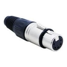 Mykablo 5 Pin XLR Dişi Konnektör