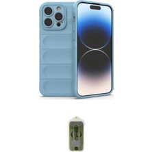 Marsilyan™- iPhone 15 Pro Max Kılıf Atlas Koleksiyonu - Siyah Joko Magic 5d Hayalet Cam
