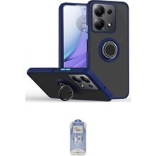 Marsilyan™- Redmi Note 13 Pro 5g Kılıf Yörünge Çizgi - Siyah Joko Magic 5d Cam