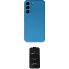 Marsilyan™- Galaxy S23 Plus Kılıf Ahenk Serisi - Siyah 6d Antistatik Mat Seramik Hayalet Nano Ekran Koruyucu