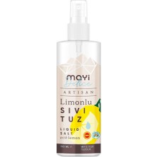 Mayi Tuz Mayi Artisan Limonlu Sıvı Tuz 150 ml Türkiye Menşeli Gurme Tuz Lezzeti