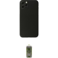 Marsilyan™- iPhone 11 Pro Max Kılıf Yadigar Yansıma Serisi - Siyah Joko Magic 5d Hayalet Cam