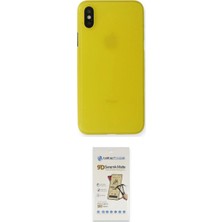 Marsilyan™- iPhone Xs Max Kılıf Yadigar Yansıma Serisi - Siyah Mat Seramik Nano Ekran Koruyucu