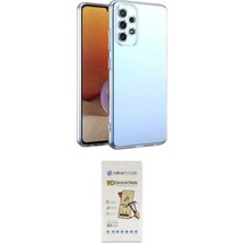 Marsilyan™- Galaxy A73 5g Kılıf Zirve Doku - Siyah Mat Seramik Nano Ekran Koruyucu
