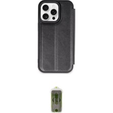 Marsilyan™- iPhone 15 Pro Max Kılıf Zirve Yansıma Serisi - Siyah Joko Magic 5d Hayalet Cam