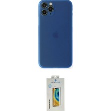 Marsilyan™- iPhone 11 Pro Kılıf Yadigar Yansıma Serisi - Siyah Polymer Nano Ekran Koruyucu