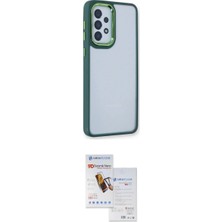 Marsilyan™- Galaxy A73 5g Kılıf Eksen Doku Prime - Siyah Seramik Nano Ekran Koruyucu