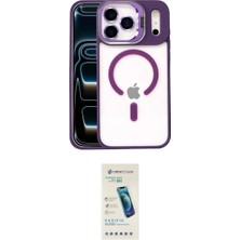 Marsilyan™- iPhone 17 Pro Max Kılıf Yadigar Asil Koleksiyonu - Şeffaf Pasifik Cam Ekran Koruyucu