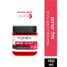 Fonex Saç Jölesi Mega Güçlü - Sert Tutuş 150 ML
