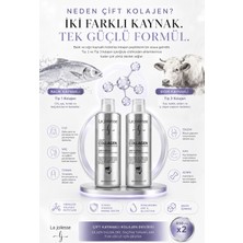La Joliesse Liquid Collagen 2x450 ml | Tip 1 & Tip 3 Kolajen + Glutatyon & Hyaluronik Asit