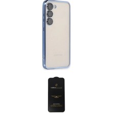 Marsilyan™- Galaxy S23 Plus Kılıf Vadi Minimal - Siyah 6d Antistatik Mat Seramik Hayalet Nano Ekran Koruyucu