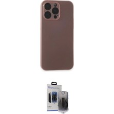 Marsilyan™- iPhone 15 Pro Max Kılıf Atlas Minimal Prime - Siyah Vanessa Magic Hayalet Cam