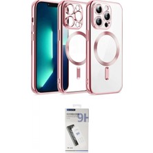 Marsilyan™- iPhone 12 Pro Kılıf Nova Işık Özel Seri - Şeffaf Uv Polymer Nano Ekran Koruyucu