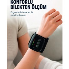 Marsilyan Şarj Edilebilir Bilekten Tansiyon Aleti Tek Tuşla Ölçüm