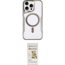 Marsilyan™- iPhone 14 Pro Max Kılıf Yadigar Klasik Özel Seri - Siyah Mat Seramik Nano Ekran Koruyucu