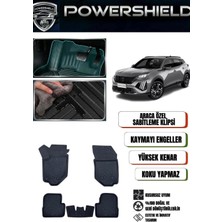 POWERSHIELD Peugeot (2008)2019 ve Sonrası Araca Özel Premium 5D Havuzlu Oto Paspas Takımı