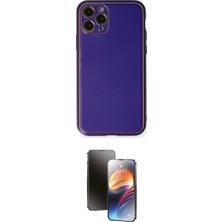 Marsilyan™- iPhone 11 Pro Kılıf Yadigar Klasik - Siyah 3D Antistatik Mat Seramik Nano Ekran Koruyucu