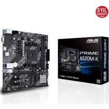 ASUS PRIME A520M-K AMD A520 AM4 DDR4 4400 HDMI, Analog M2 USB3.2 mATX