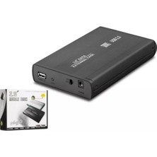 HADRON HDX1753 HDD KUTUSU USB2.0 METAL SATA 3.5" SİYAH