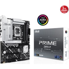 ASUS PRIME Z890-P WIFI Intel Z890 LGA1851 DDR5 8400 DP HDMI USB4 4x M2 USB3.2 WiFi 7 + BT AURA RGB 2.5Gbit LAN ATX