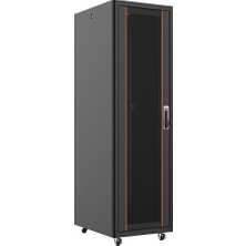 Ager 32U 600X800MM Dikili Tip Siyah Kabinet Vega AG-VB32U6080S1 Cam Kapak