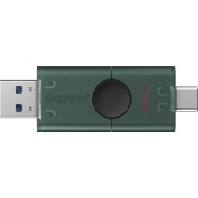 Kingston DTDEG2-128GB 128GB Usb-A + Usb-C 3.2 Gen 1 Datatraveler Duog2 Flash Bellek