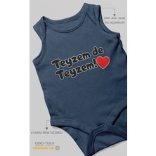 Morivo Kids Teyzem De Teyzem! Sıfır Kol Bebek Zıbını %100 Pamuk