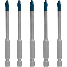Professional 5 Parça Expert Hex-9 Hardceramic Matkap Ucu Seti (Sert Fayanslar, Ø 5 Mm, Aksesuar Döner Matkap/vidalamalar)