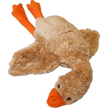 Pelüş Kaz, Oyuncak, Yastık,hamile Yastığı, Beyaz Kuğu Doldurulmuş Hayvan, Komik Ördek Peluş Bebek, Sevimli Kaz Peluş Oyuncak Doldurulmuş Hayvanlar Çocuklar Için Oyuncak Hediyeleri (No:3 Kahve 140)