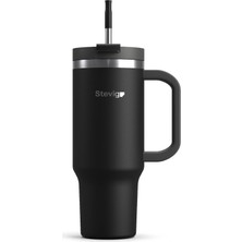 2 Moods Tuck-In Tumbler Sızdırmaz Çelik Termos 900 Mililitre Black ST-236