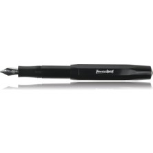 Kaweco 10000650 Klasik Sport Kaligrafi Dolma Kalem, 1.5 mm Uç Siyah