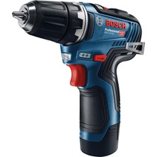 Gsr 12V,35 Akülü Delme Vidalama Makinesi (12 Volt, 2 x 3,0 Ah Akü, Şarj Cihazı, Yumuşak/sert Tork: 20/35 Nm; L Boxx Çanta)