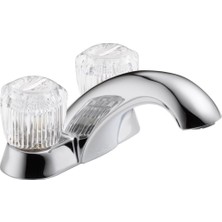Klasik Lavabo Bataryası 5-1 4 x 2 Musluk 4 Merkez Krom