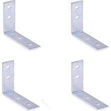 Mobilya, Dolap Yatak Duvara Sabitleme Bağlantı Aparatı L Demiri Gönye 1,5cmx5,5 Cmx5,5cm(4 Adet)