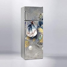 Kaplama Dolap Kaplama Etiketi Güller 3D