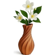 Boyunlu Cam Vazo 15 cm