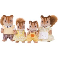 Sylvanian Families 4172 Knacks Ailesi Sincap, Çok Renkli
